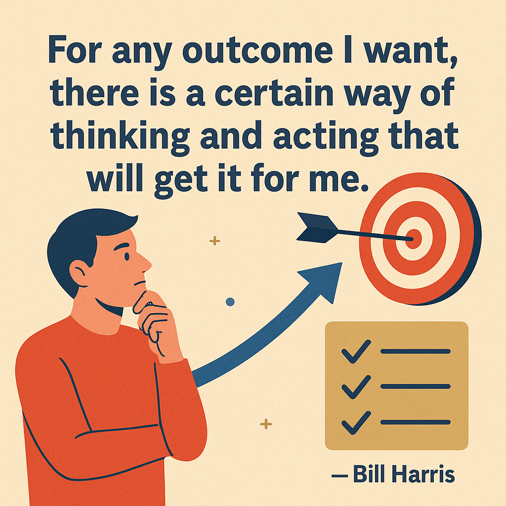 Bill Harris Quote on Outcomes
